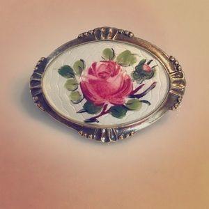 Arne Nordlie Small Rose Pin